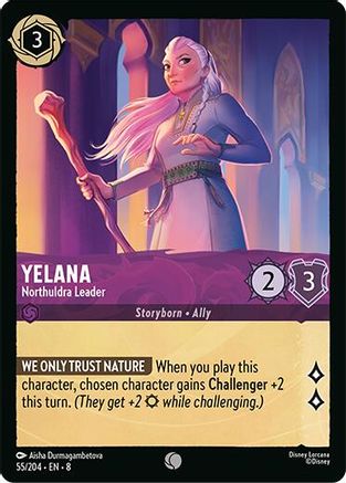 Yelana - Northuldra Leader (55/204) Reign of Jafar (Cold Foil)