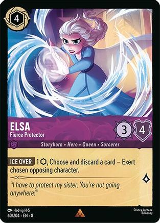 Elsa - Fierce Protector (60/204) Reign of Jafar (Cold Foil)