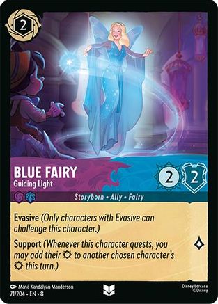 Blue Fairy - Guiding Light (71/204) Reign of Jafar (Cold Foil)
