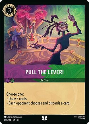 Pull the Lever! (80/204) Reign of Jafar (Cold Foil)