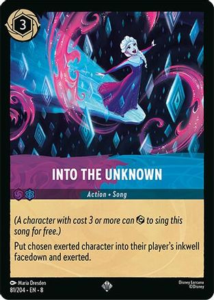 Into the Unknown (81/204) Reign of Jafar (Cold Foil)