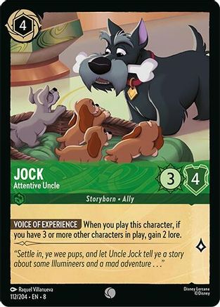 Jock - Attentive Uncle (112/204) Reign of Jafar (Cold Foil)