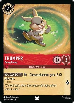 Thumper - Young Bunny (134/204) Reign of Jafar (Cold Foil)