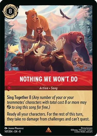 Nothing We Won't Do (147/204) Reign of Jafar (Cold Foil)