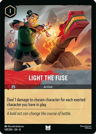 Light the Fuse (149/204) Reign of Jafar (Cold Foil)