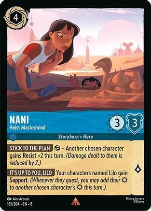 Nami - Heist Mastermind (165/204) Reign of Jafar (Cold Foil)