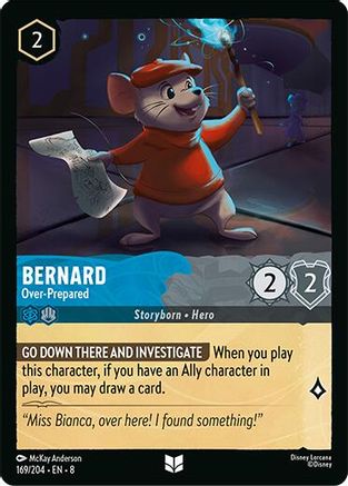 Bernard - Over Prepared (169/204) Reign of Jafar (Non-Foil)