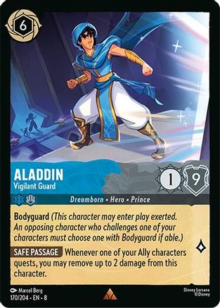 Aladdin - Vigilant Guard (170/204) Reign of Jafar (Cold Foil)