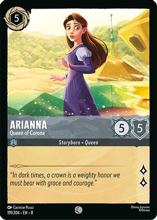 Arianna - Queen of Corona (191/204) Reign of Jafar (Cold Foil)