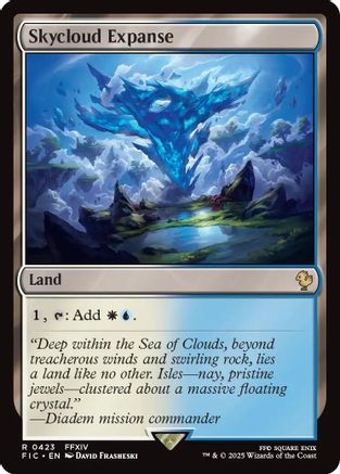 Skycloud Expanse [Commander: FINAL FANTASY] Rare