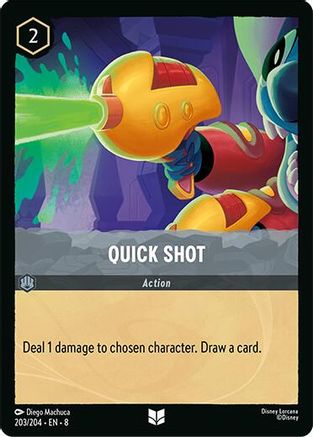 Quick Shot (203/204) Reign of Jafar (Cold Foil)