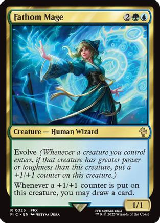 Fathom Mage [Commander: FINAL FANTASY] Rare