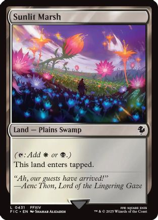 Sunlit Marsh [Commander: FINAL FANTASY] Land
