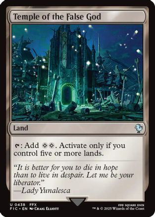Temple of the False God [Commander: FINAL FANTASY] Uncommon