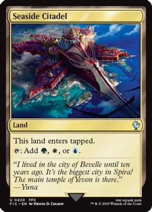 Seaside Citadel [Commander: FINAL FANTASY] Uncommon