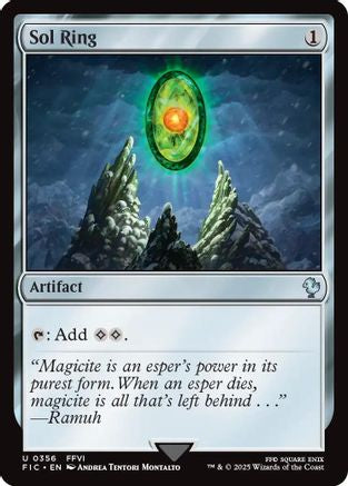 Sol Ring (0356) [Commander: FINAL FANTASY] Uncommon