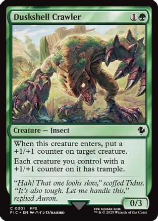 Duskshell Crawler [Commander: FINAL FANTASY] Common