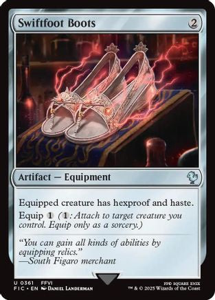 Swiftfoot Boots [Commander: FINAL FANTASY] Uncommon