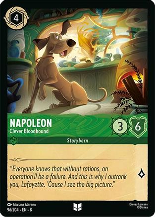 Napoleon - Clever Bloodhound (96/204) Reign of Jafar (Cold Foil)