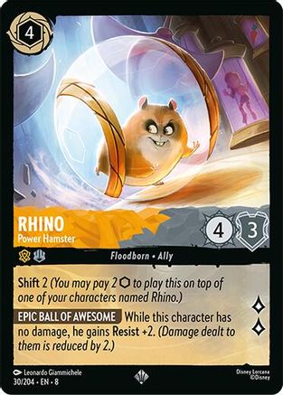 Rhino - Power Hamster (30/204) Reign of Jafar (Cold Foil)