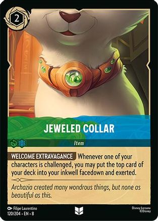 Jeweled Collar (120/204) Reign of Jafar (Cold Foil)