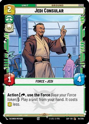 Jedi Consular (94/264) - [Legends of the Force]