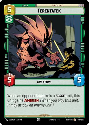 Terentatek (118/264) [Legends of the Force]