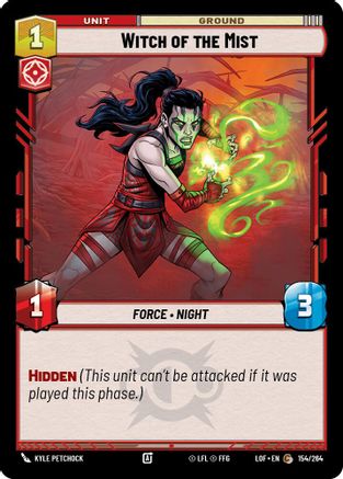 Witch of the Mist (154/264) - [Legends of the Force]