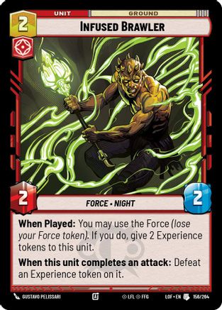 Infused Brawler (156/264) - [Legends of the Force]