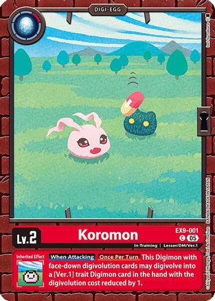 Koromon  (EX9-001) [Versus Monsters]