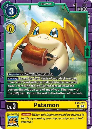 Patamon  (EX9-023) [Versus Monsters]