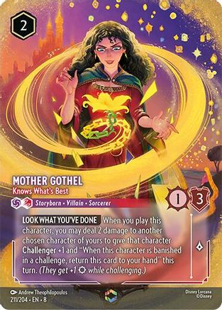 Mother Gothel - Knows What's Best (Enchanted) (211/204) Reign of Jafar ()