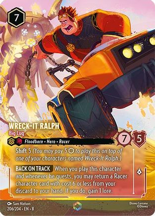 Wreck-It Ralph - Big Lug (Enchanted) (206/204) Reign of Jafar ()