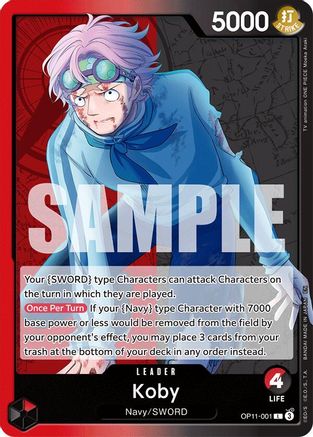 Koby (001) [A Fist of Divine Speed] Leader