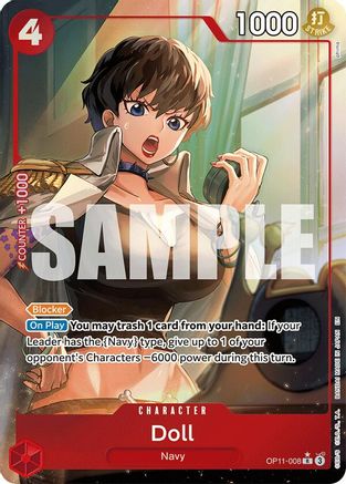 Doll (Alternate Art) [A Fist of Divine Speed] Rare