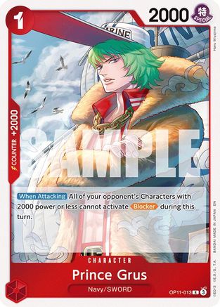 Prince Grus [A Fist of Divine Speed] Rare