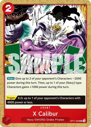 X Calibur [A Fist of Divine Speed] Uncommon