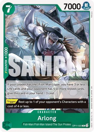 Arlong [A Fist of Divine Speed] Rare