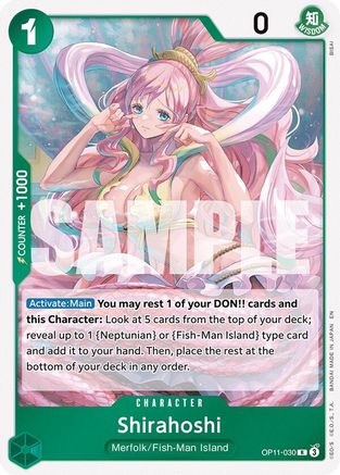 Shirahoshi (030) [A Fist of Divine Speed] Rare