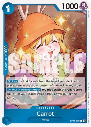 Carrot [A Fist of Divine Speed] Rare