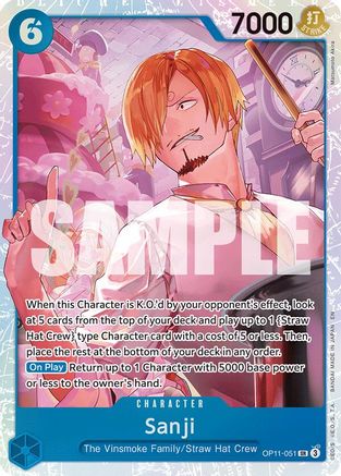 Sanji [A Fist of Divine Speed] Super Rare