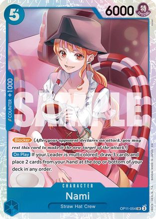 Nami (054) [A Fist of Divine Speed] Super Rare