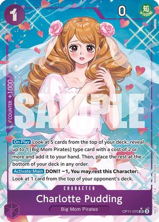 Charlotte Pudding (Alternate Art) [A Fist of Divine Speed] Super Rare
