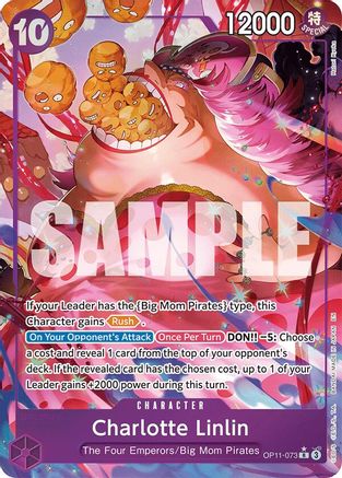 Charlotte Linlin (Alternate Art) [A Fist of Divine Speed] Rare