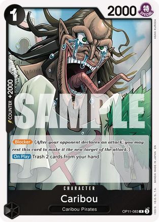 Caribou [A Fist of Divine Speed] Rare