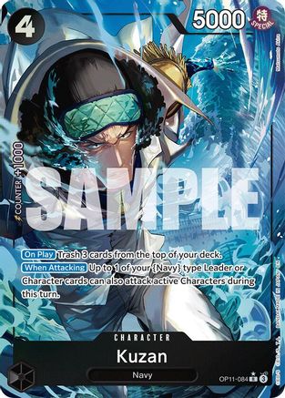 Kuzan (Alternate Art) [A Fist of Divine Speed] Rare