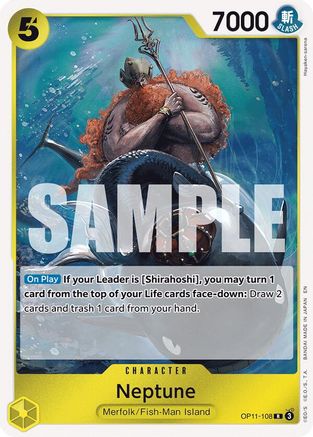 Neptune [A Fist of Divine Speed] Rare