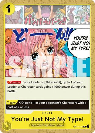 You're Just Not My Type! [A Fist of Divine Speed] Uncommon