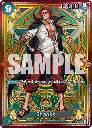 Shanks (SP) [A Fist of Divine Speed] Super Rare