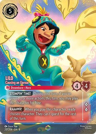 Lilo - Causing an Uproar (Enchanted) (217/204) Reign of Jafar ()